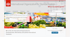 Desktop Screenshot of iso.org