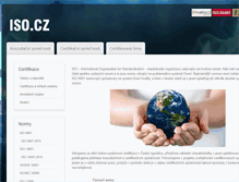 Tablet Screenshot of iso.cz