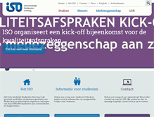 Tablet Screenshot of iso.nl